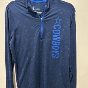 NFL Dri-FIT Blue and Tan Pullover